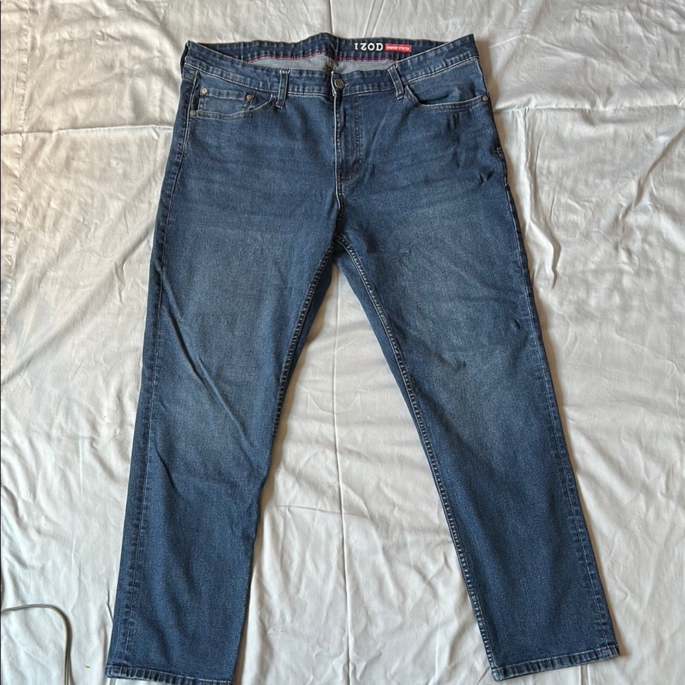 Izod Blue Straight Jeans Classic Denim